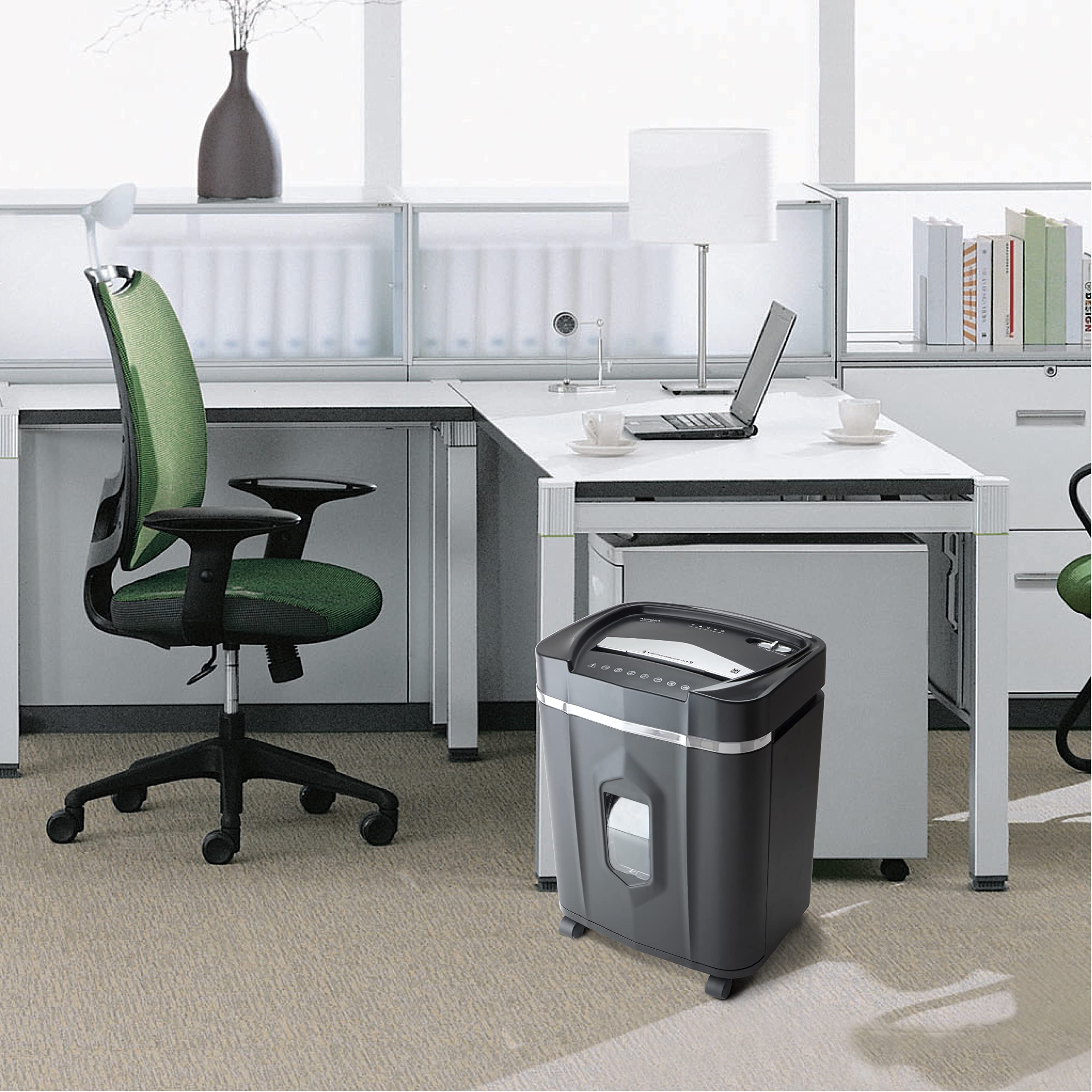 AURORA AU1210MA Micro-Cut Shredder for Paper & CDs