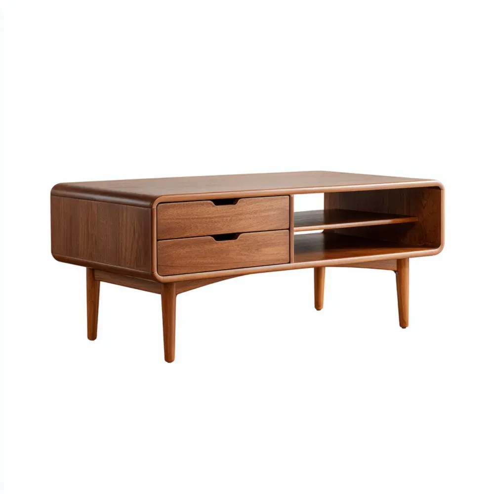 Mesa de café de Madera 110x60x45 cm - Diseño Escandinavo