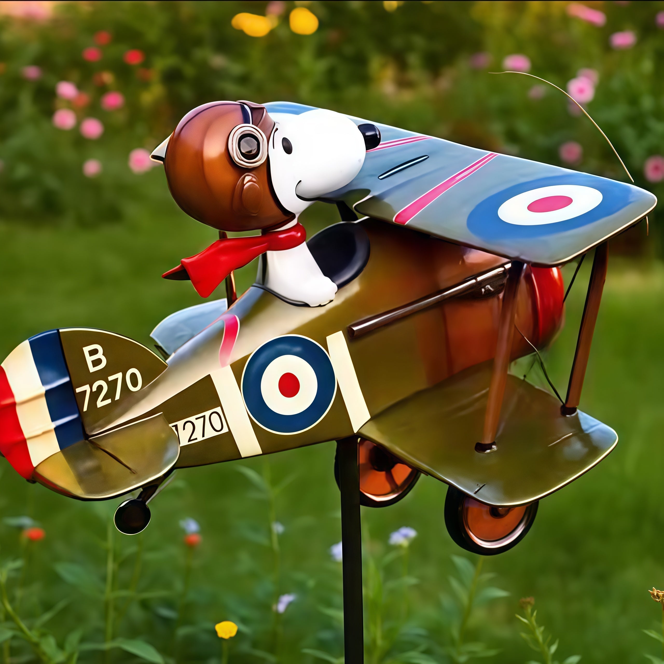 🔥 50% OFF Today — Aviator Dog Garden Windmill | The Cutest Spinning Yard Decor! 🌀