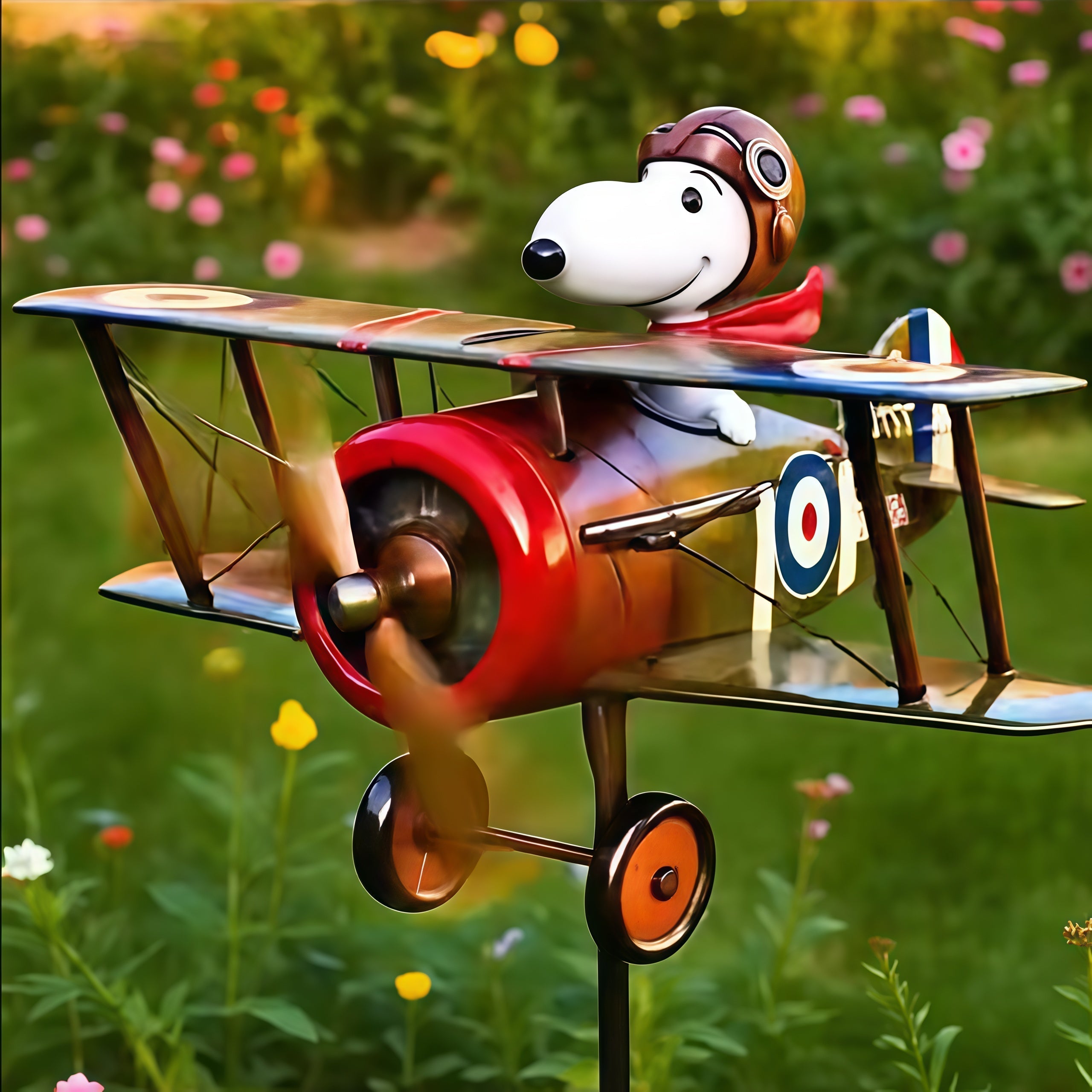 🔥 50% OFF Today — Aviator Dog Garden Windmill | The Cutest Spinning Yard Decor! 🌀