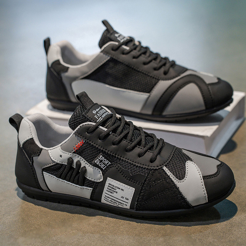 Men's Patchwork Street Sneakers