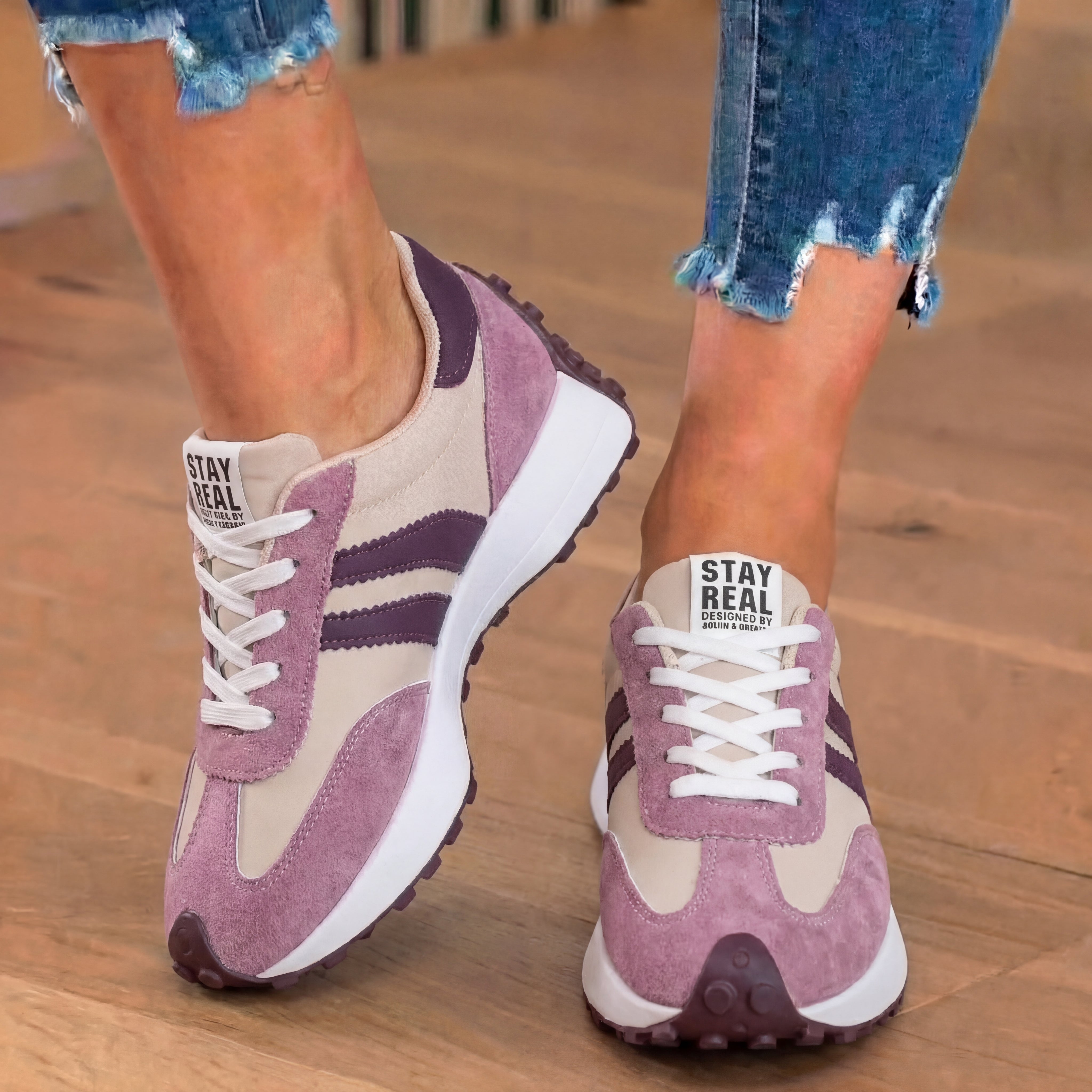 Classic  sneakers with a timeless style.