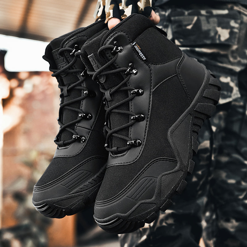 End Foot Pain at Work | Orthopedic Safety Boots with Ankle Support - Waterproof & Non-Slip