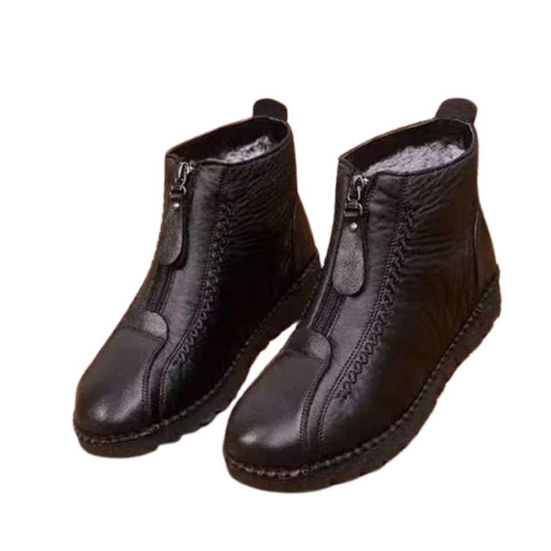 2022 popular winter boots!Women's Leather Non-Slip Ankle Boots