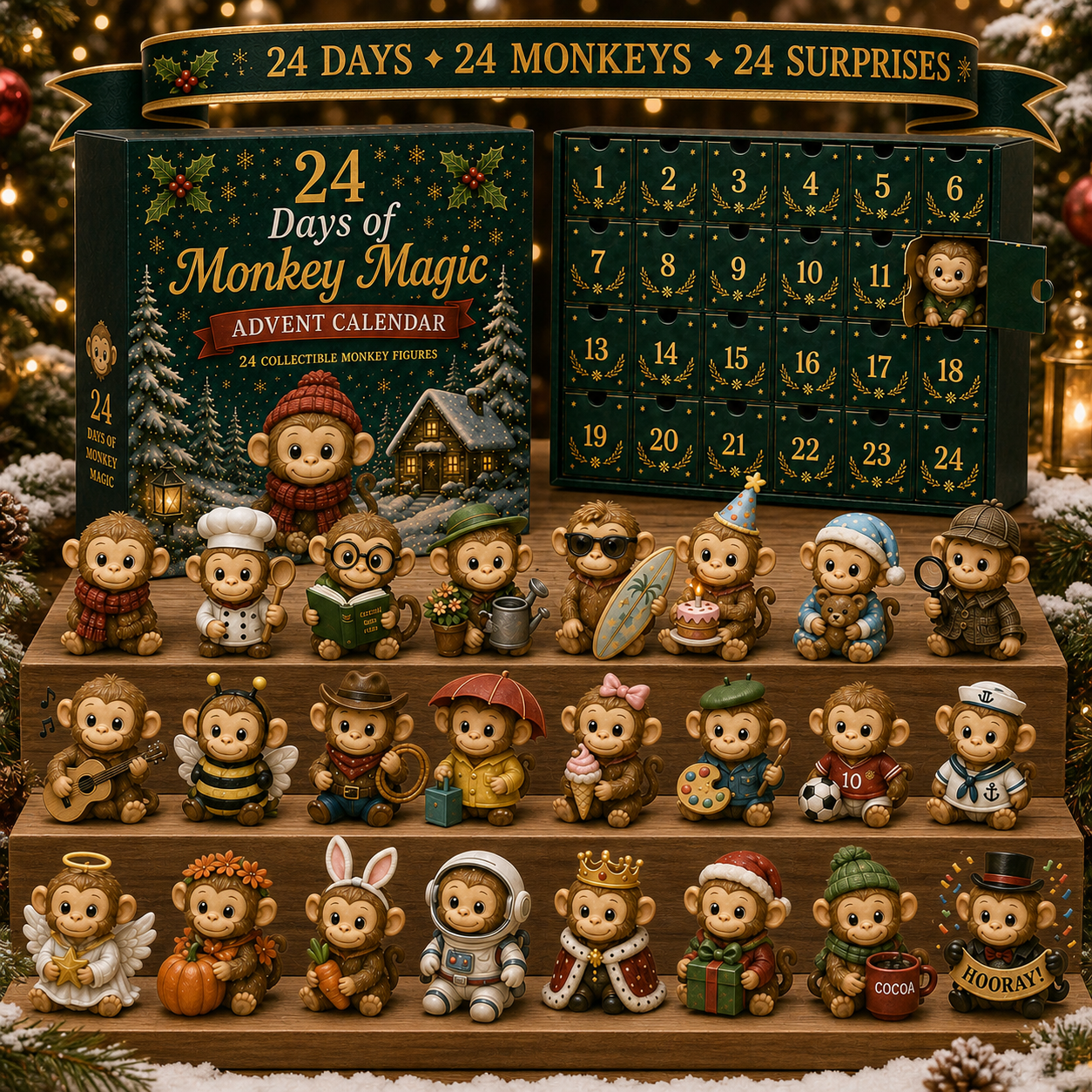 Complete collection from the Monkey Advent Calendar