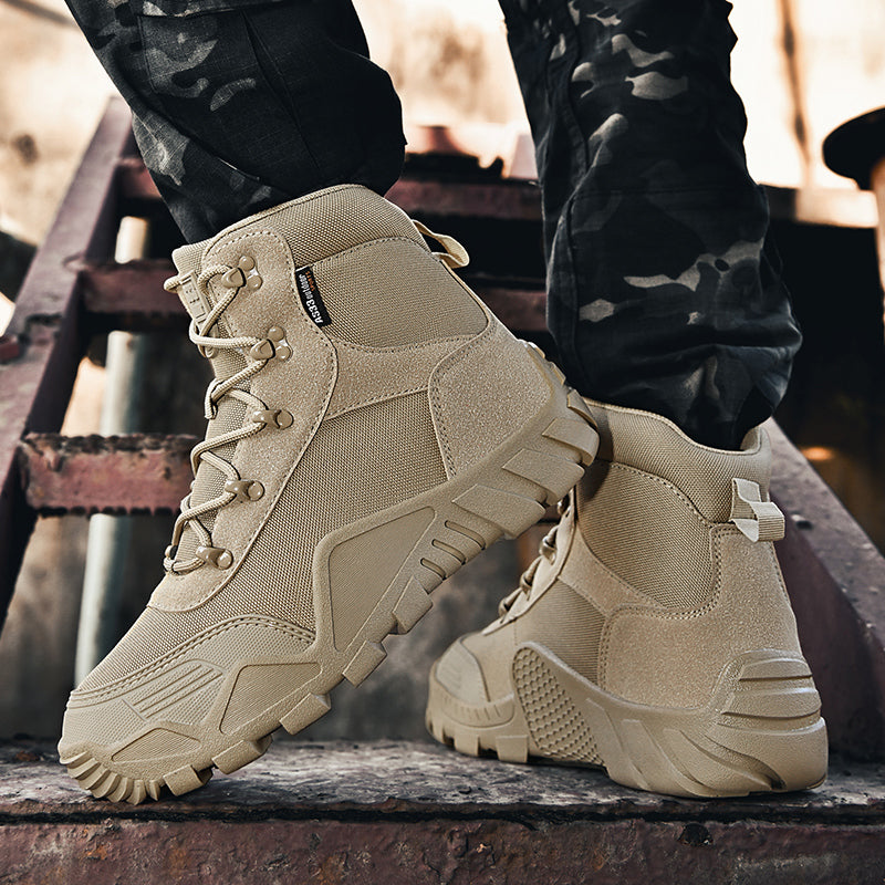End Foot Pain at Work | Orthopedic Safety Boots with Ankle Support - Waterproof & Non-Slip