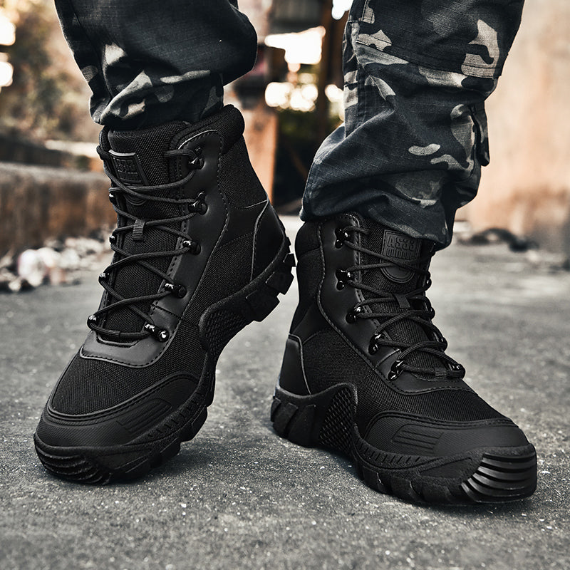 End Foot Pain at Work | Orthopedic Safety Boots with Ankle Support - Waterproof & Non-Slip