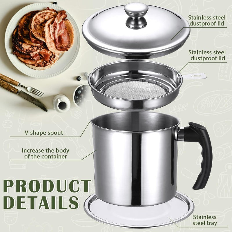 High Heat Oil Strainer