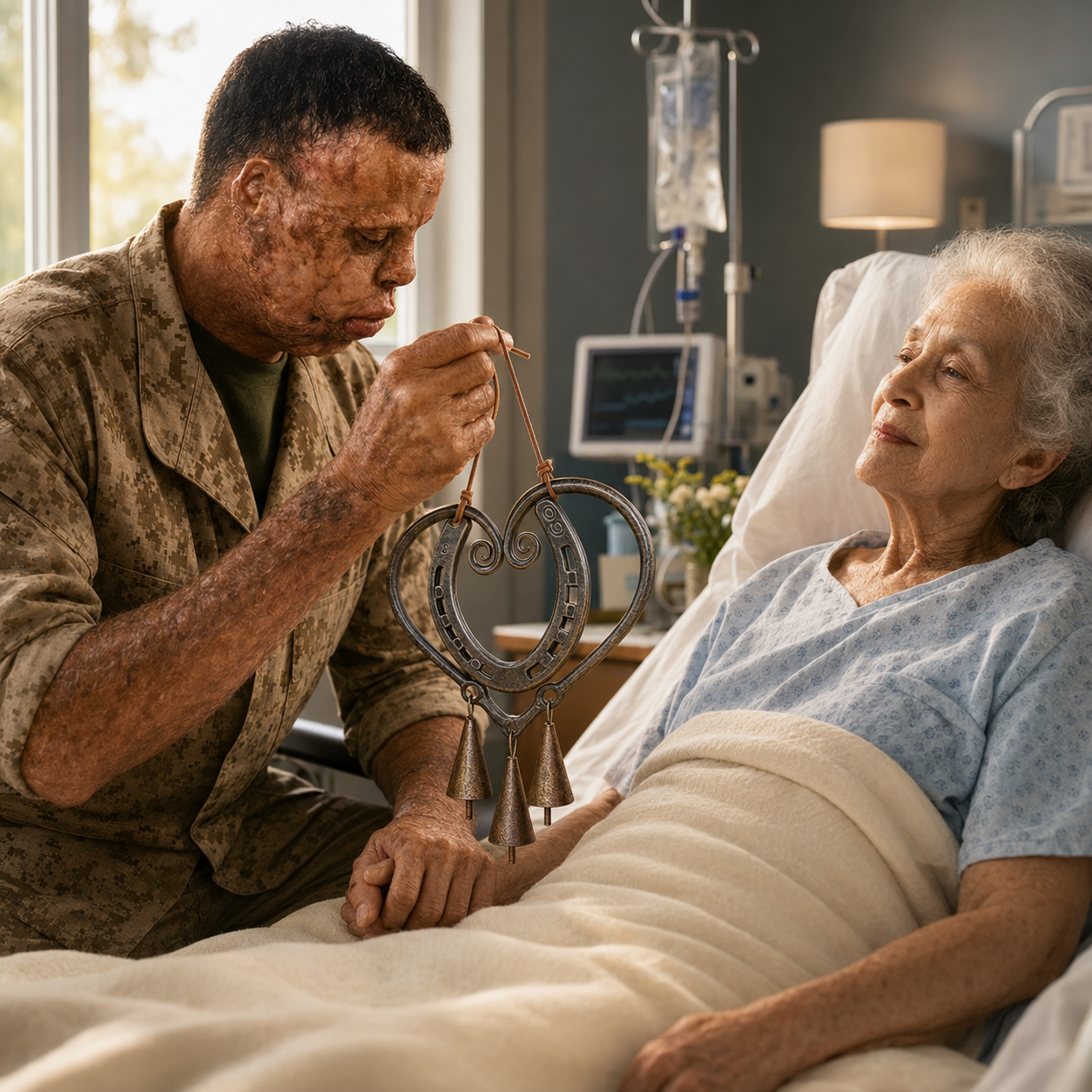 The Horseshoe Heart Wind Chime ❤🐎 