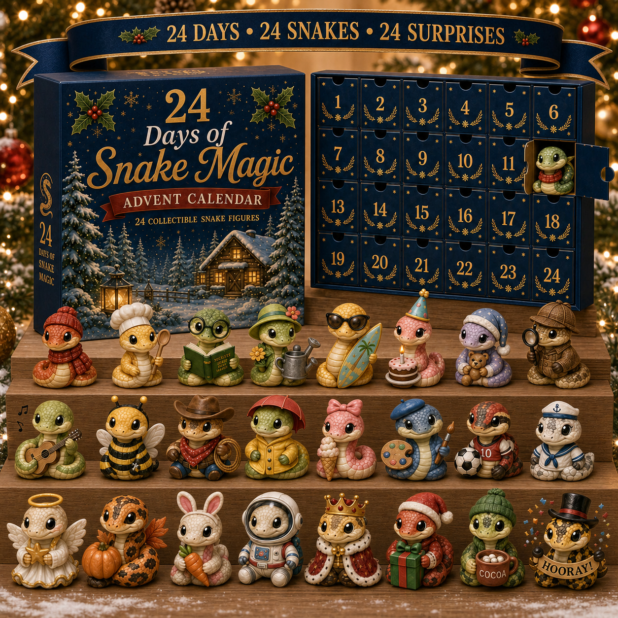 Complete collection from the Snake Advent Calendar