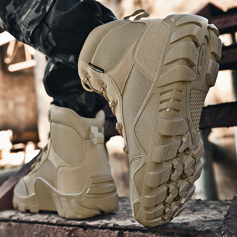 End Foot Pain at Work | Orthopedic Safety Boots with Ankle Support - Waterproof & Non-Slip