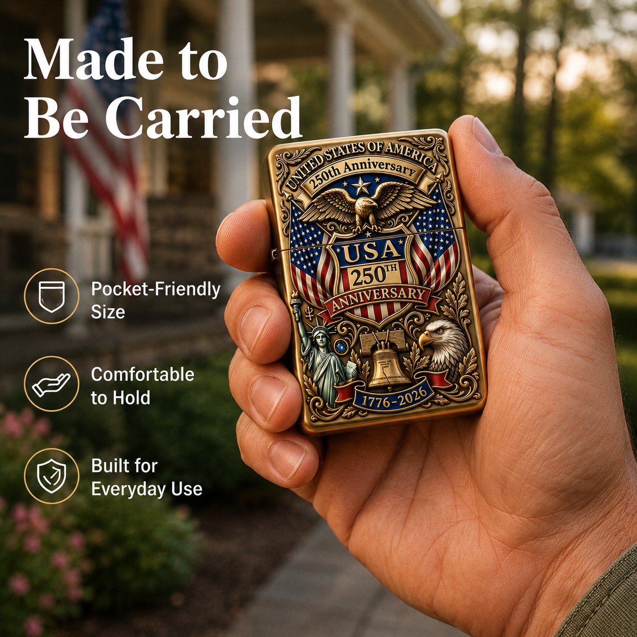 🗽Limited Edition 1776–2026 Semiquincentennial Commemorative Lighter
