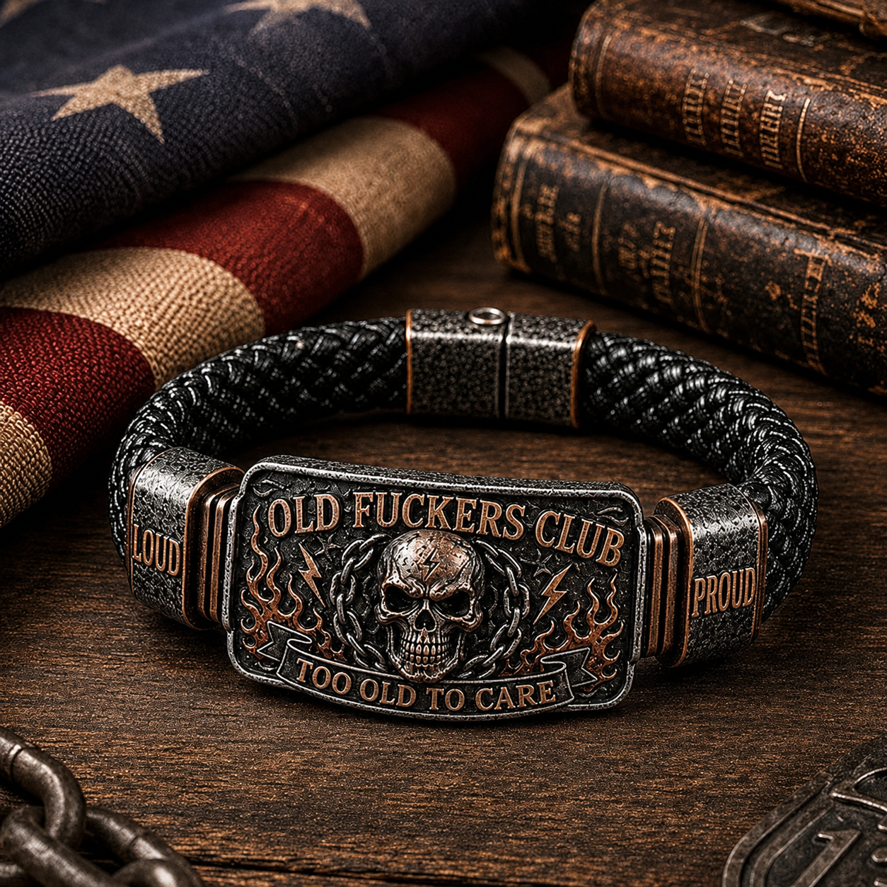 🔥Last Day 49% OFF🦅USA 250TM Freedom Legacy Bracelet (1776–2026)