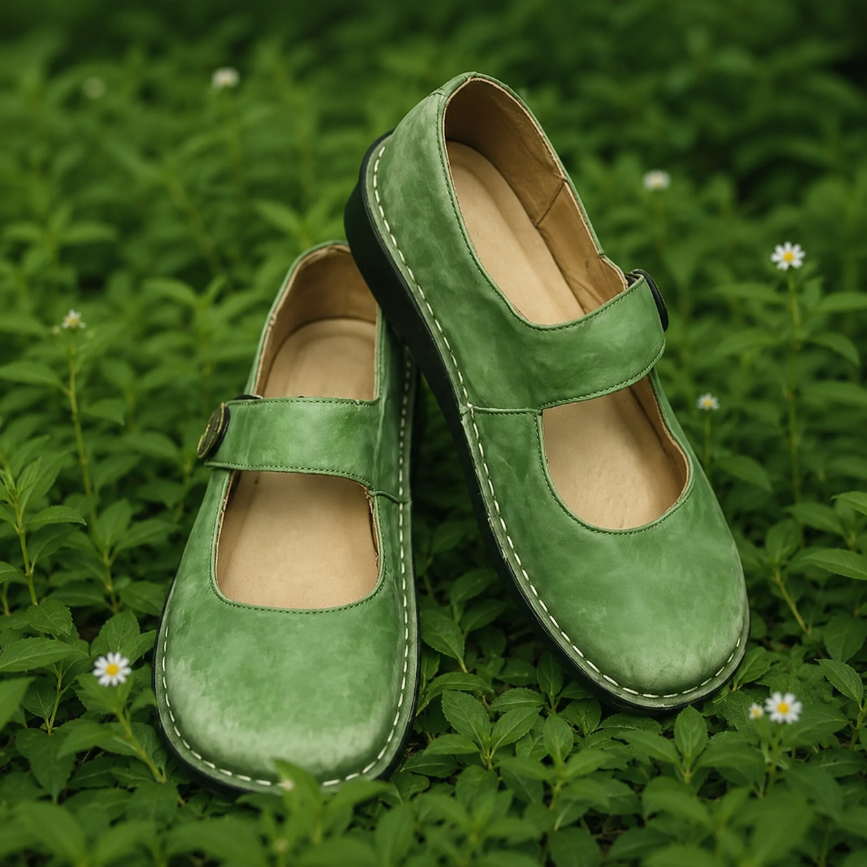 Cushioned Comfort Mary Jane Shoe