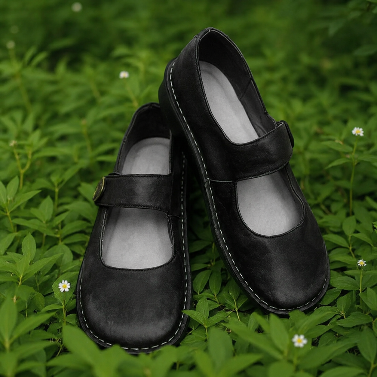 Cushioned Comfort Mary Jane Shoe