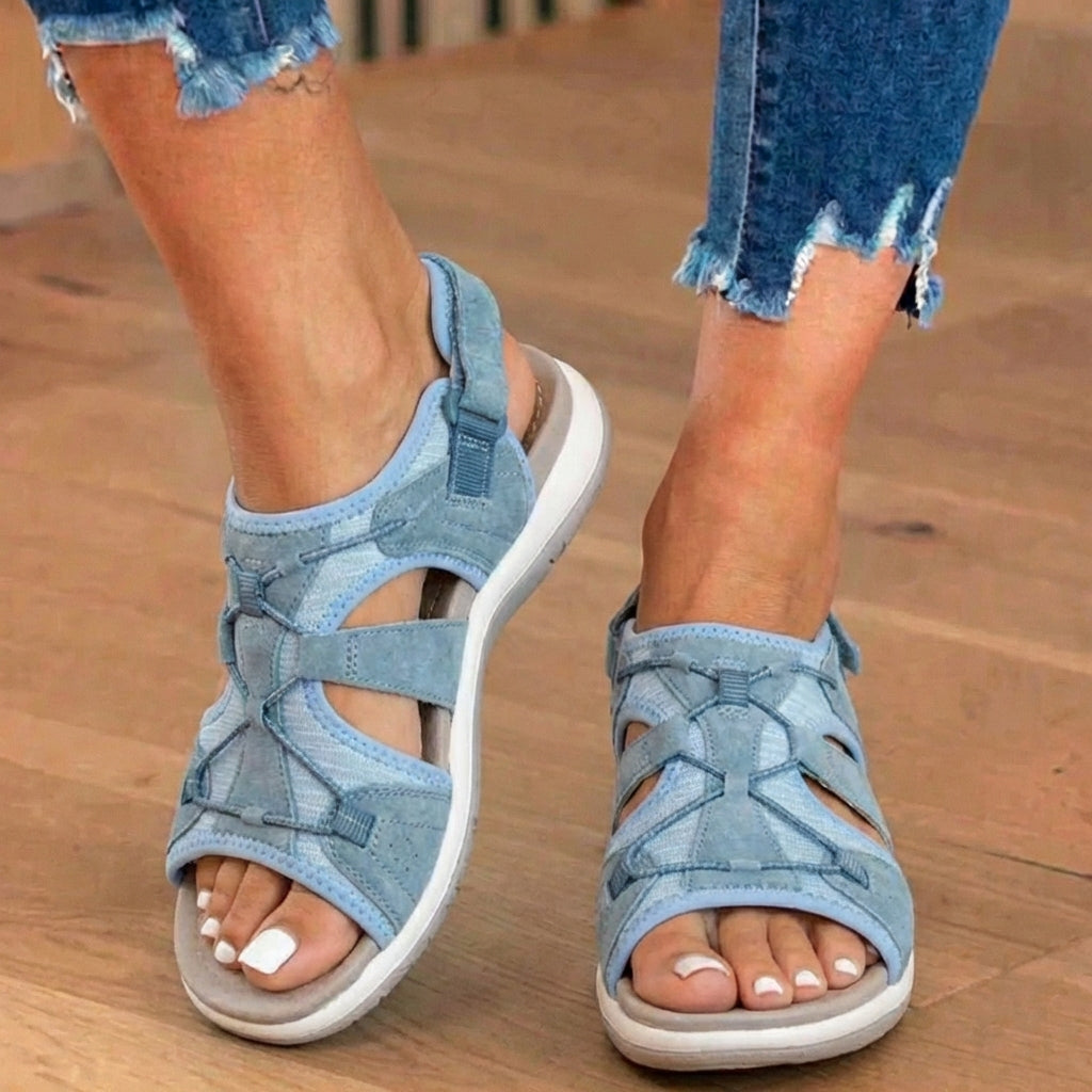 🔥LAST DAY 70% OFF🔥Orthopedic Sport Mesh Sandals - Multi-Strap Adjustable Design
