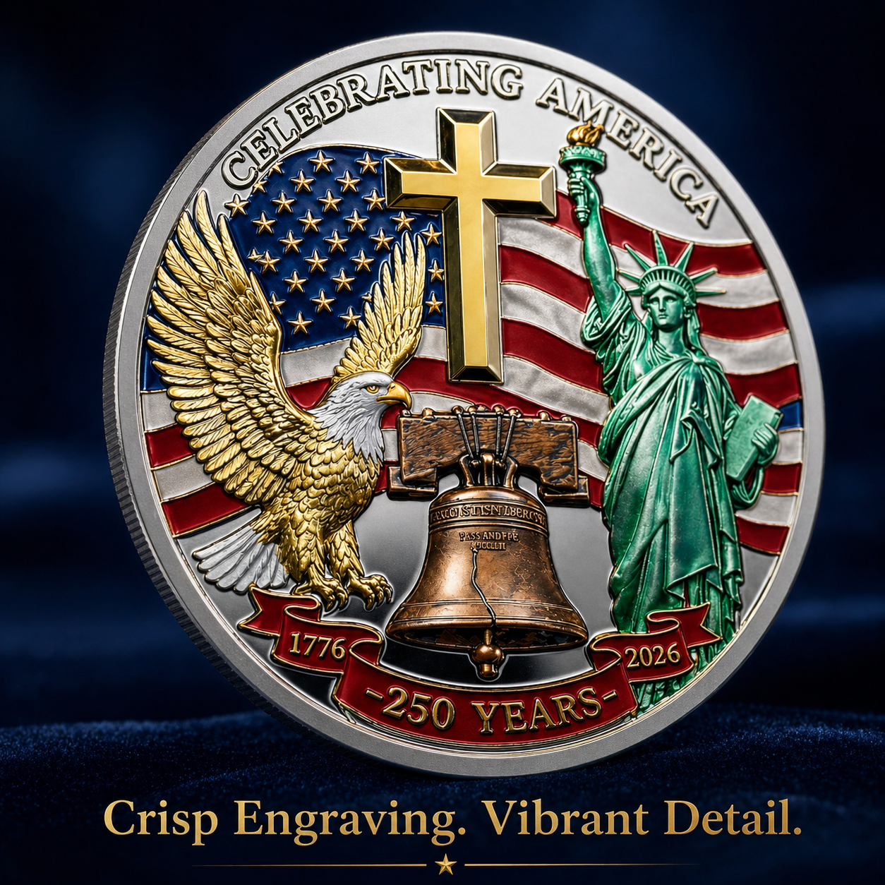 250 Years of Freedom Commemorative Coin