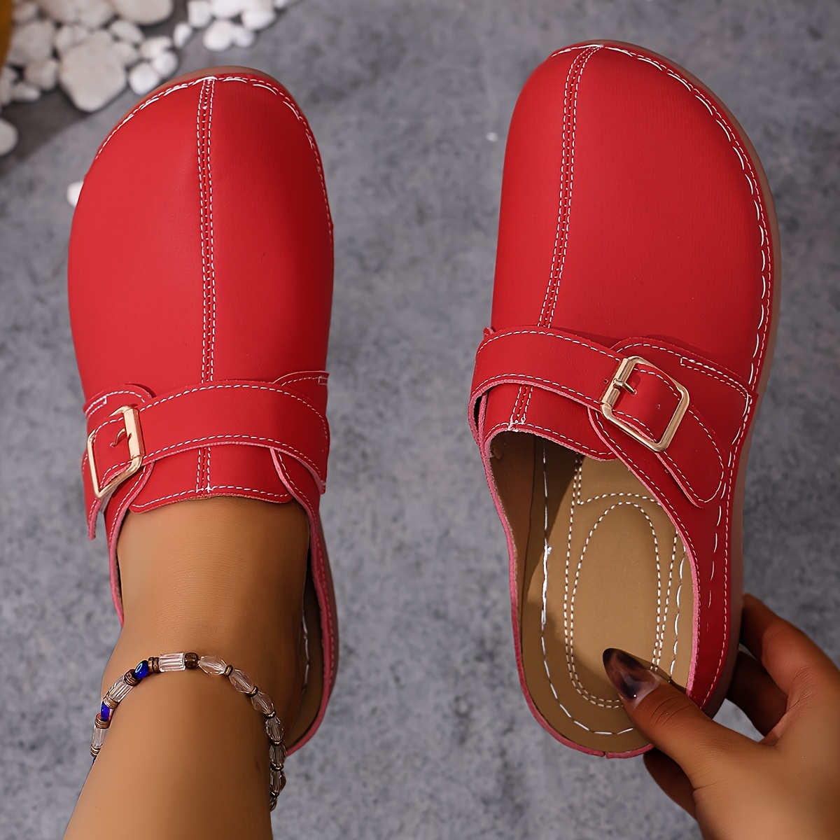 Women’s Summer Sandals – Lightweight Comfortable Slip-On Holiday Shoes