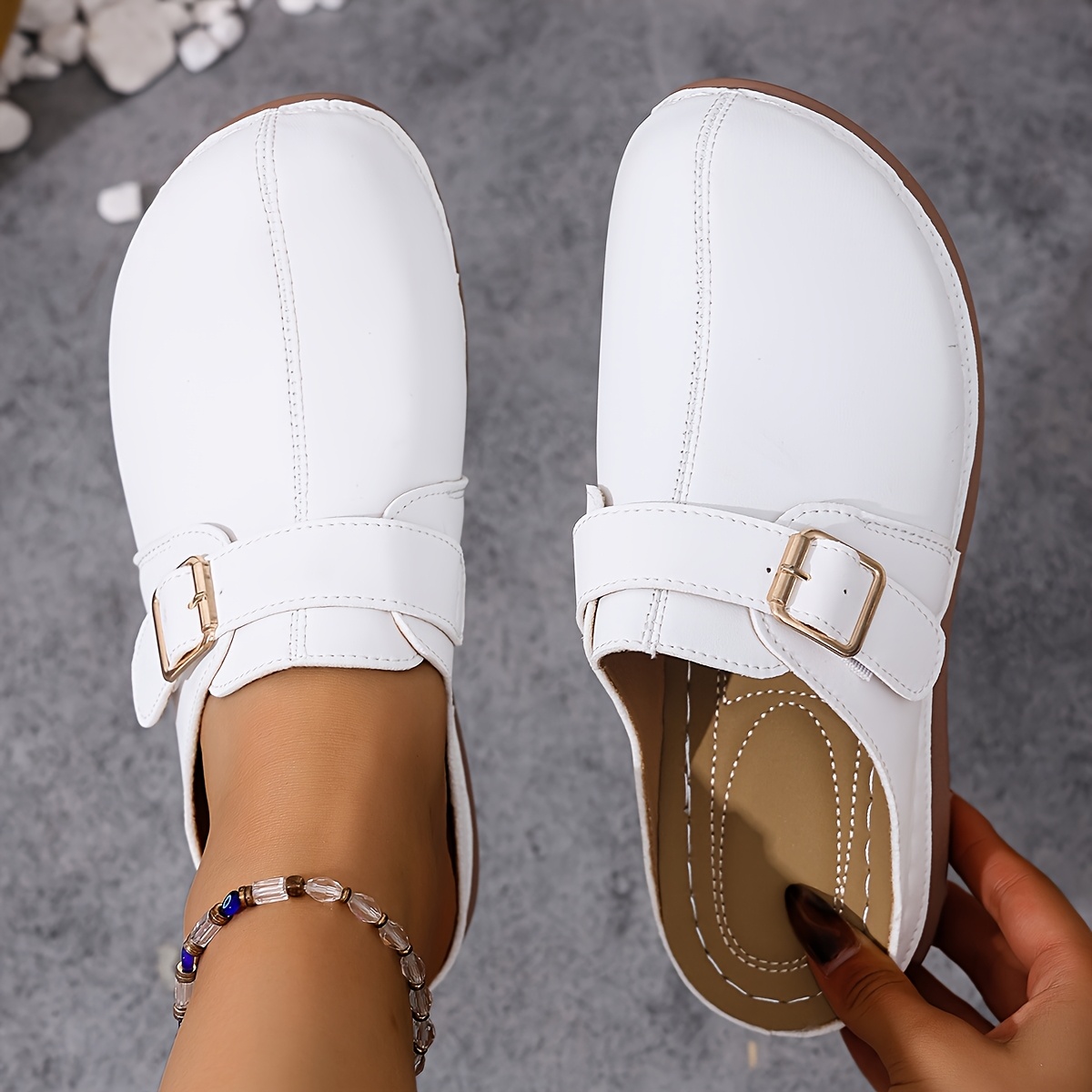 Women’s Summer Sandals – Lightweight Comfortable Slip-On Holiday Shoes