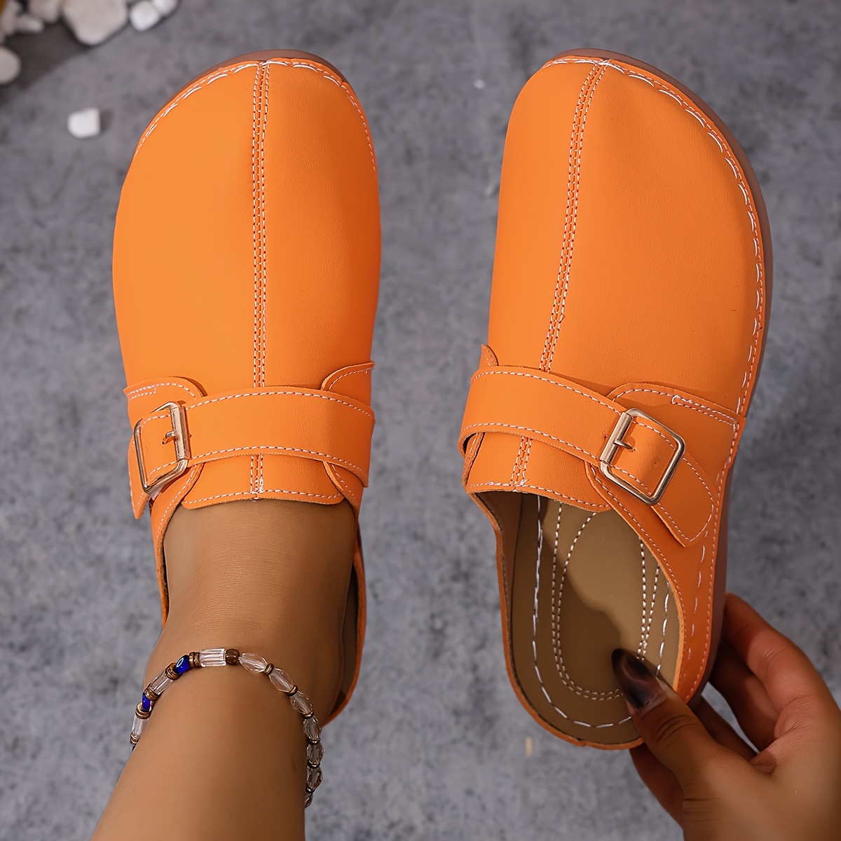 Women’s Summer Sandals – Lightweight Comfortable Slip-On Holiday Shoes