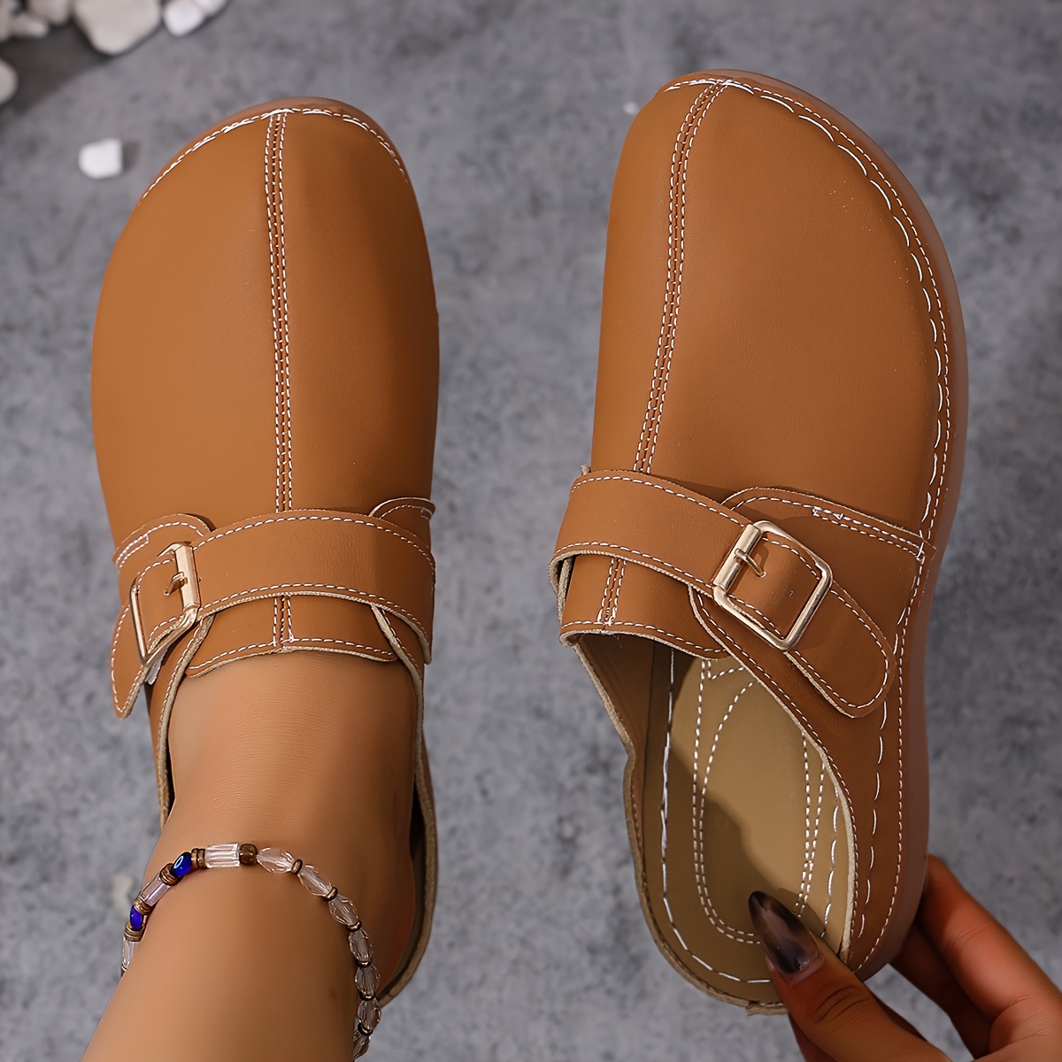 Women’s Summer Sandals – Lightweight Comfortable Slip-On Holiday Shoes
