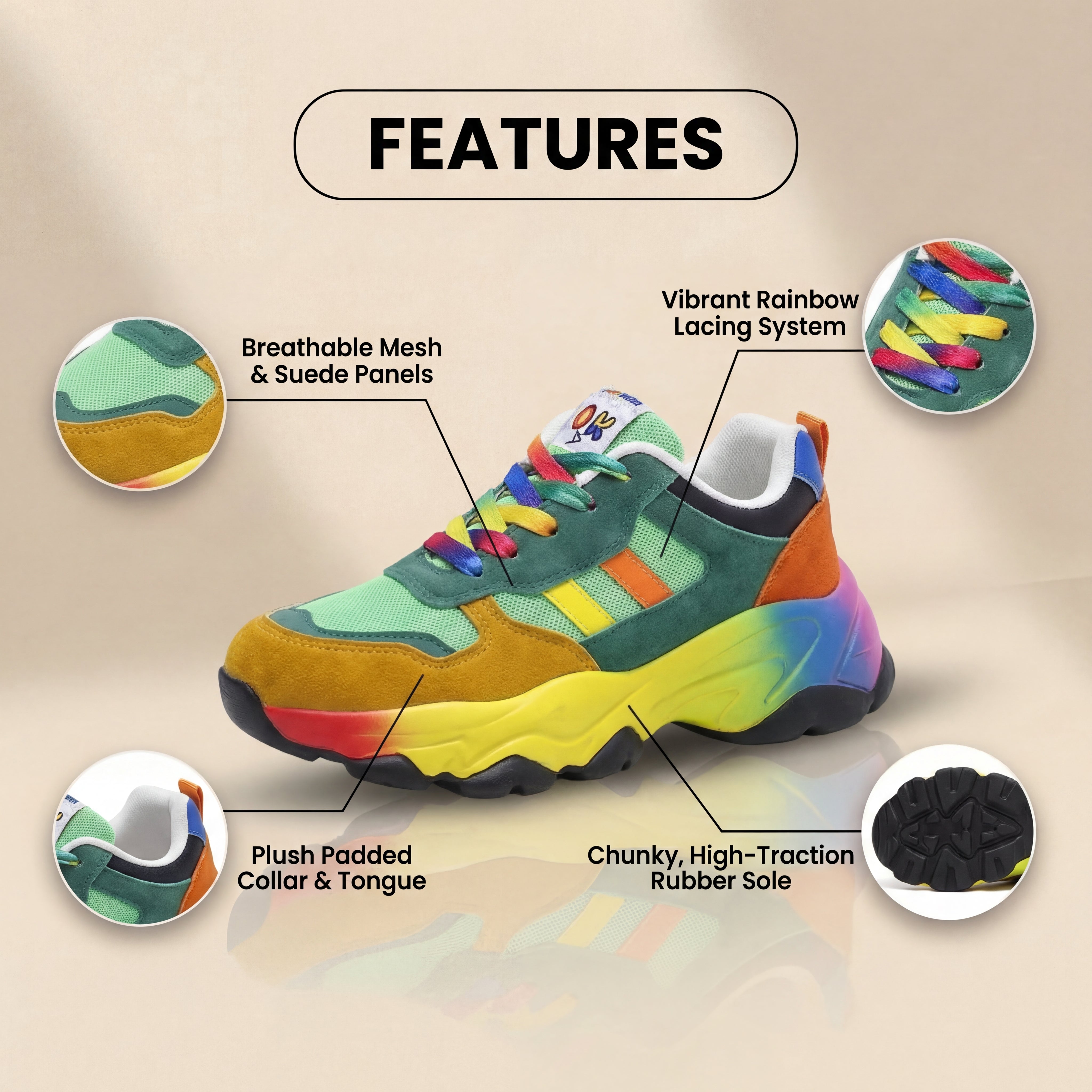 Classic sneakers with timeless style