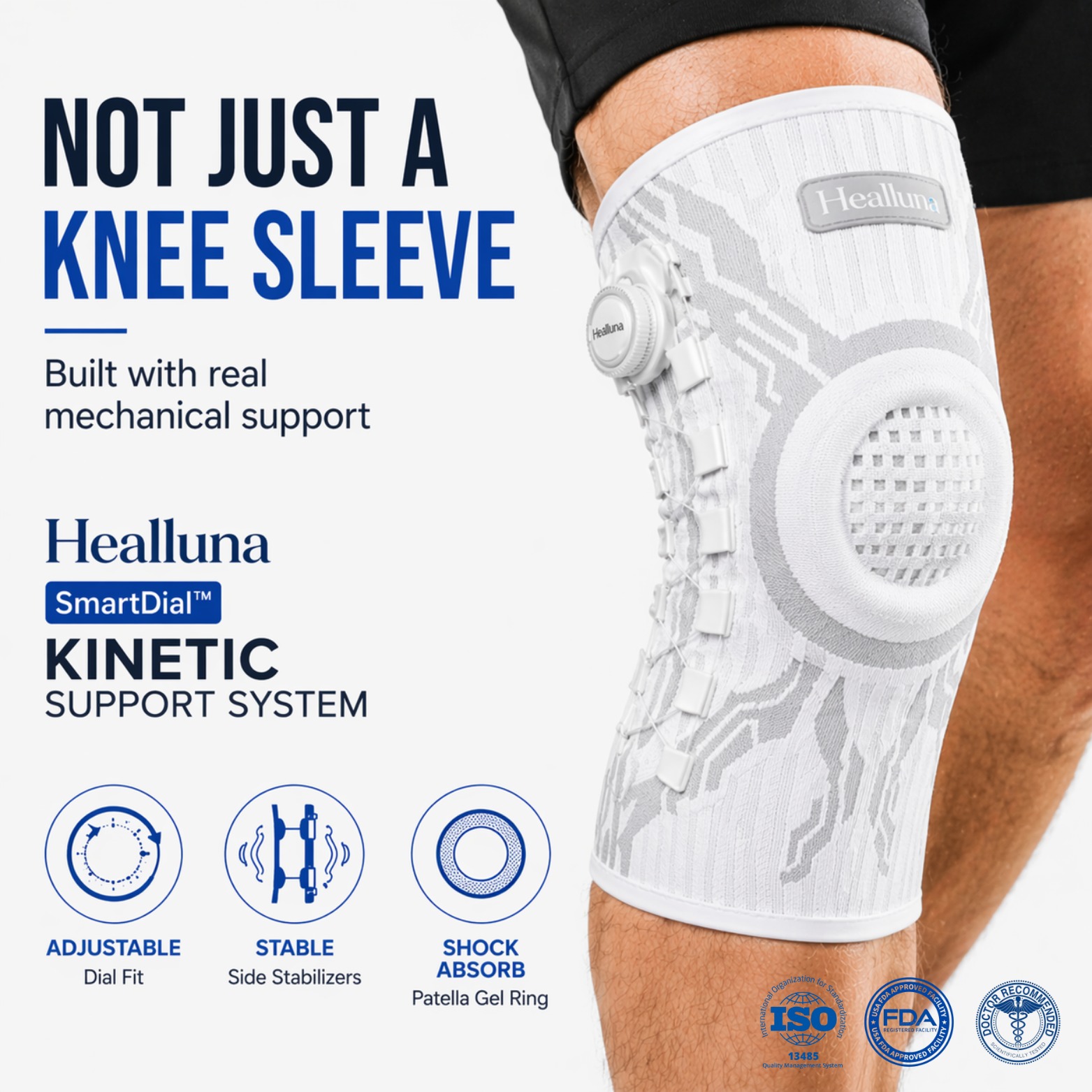 KneeFlex Pro Adjustable Compression Knee Brace