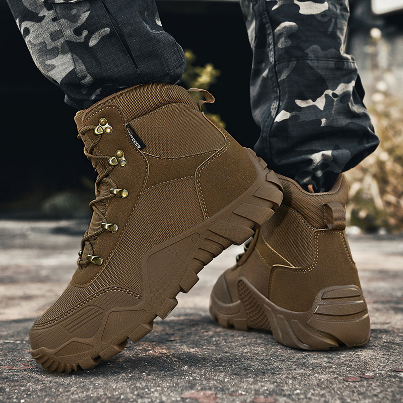 End Foot Pain at Work | Orthopedic Safety Boots with Ankle Support - Waterproof & Non-Slip