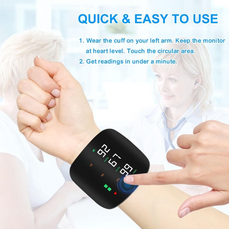 No more big cuff digging into your arm