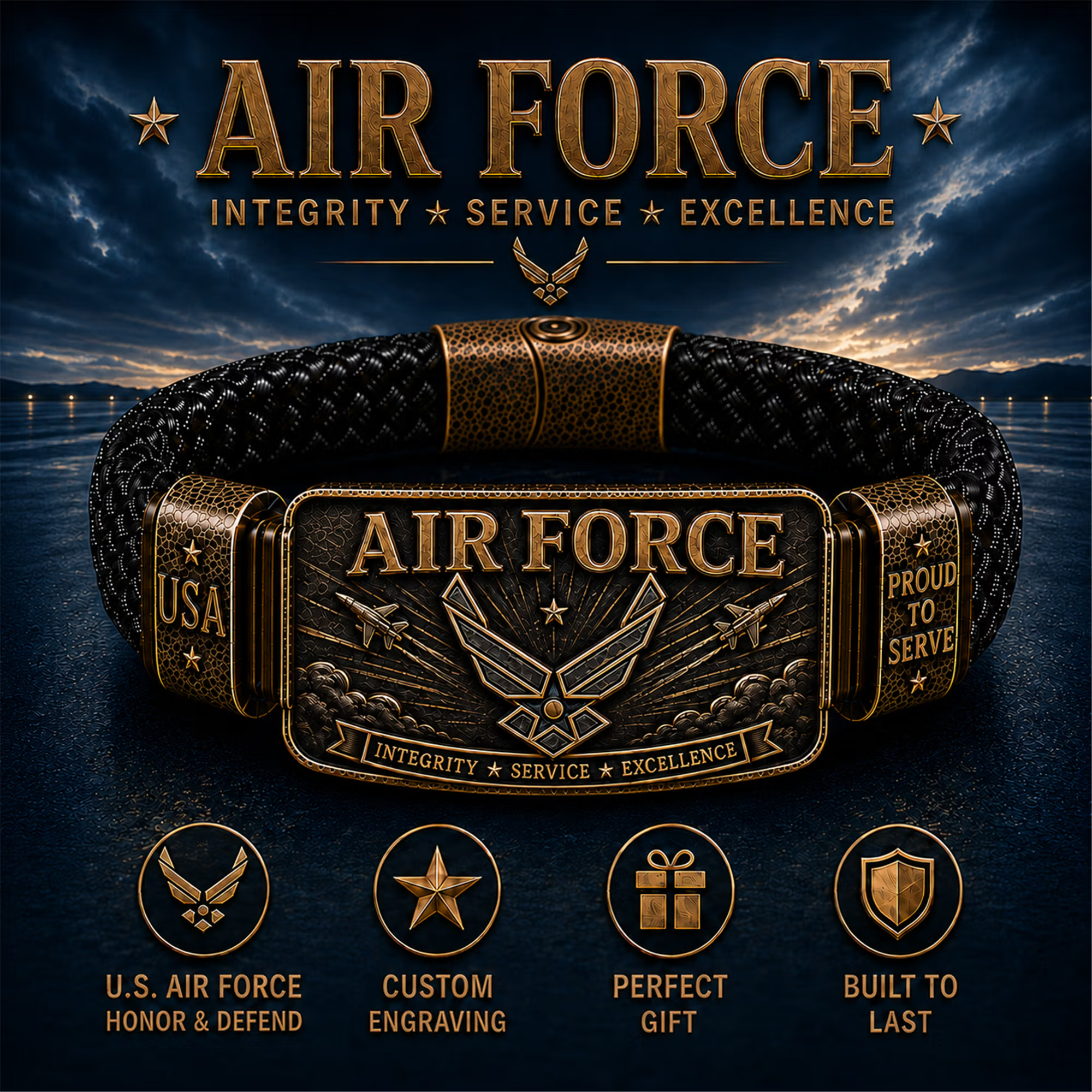 🔥Last Day 49% OFF🦅USA 250TM Freedom Legacy Bracelet (1776–2026)