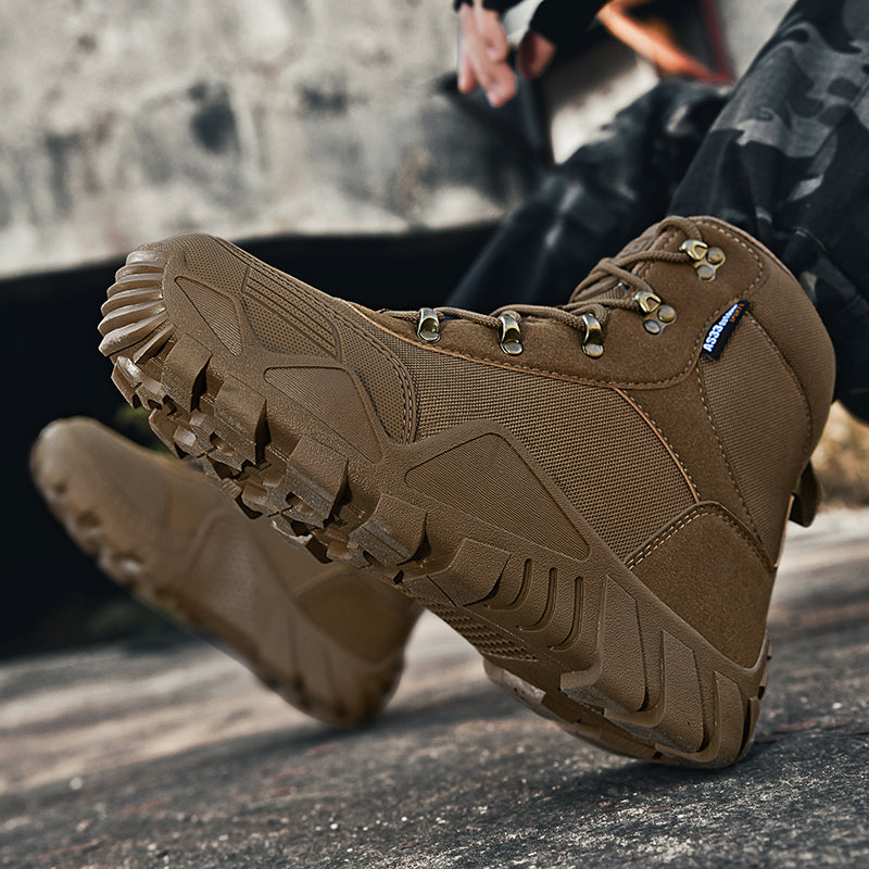 End Foot Pain at Work | Orthopedic Safety Boots with Ankle Support - Waterproof & Non-Slip
