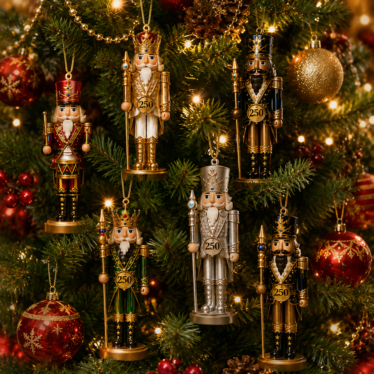 2026 250th Anniversary Nutcracker Advent Calendar Christmas collection