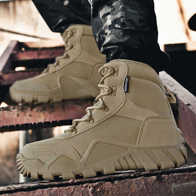 End Foot Pain at Work | Orthopedic Safety Boots with Ankle Support - Waterproof & Non-Slip