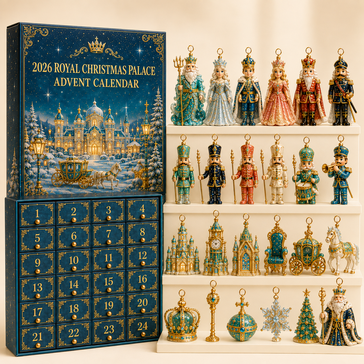 24 unique Royal Christmas Palace designs