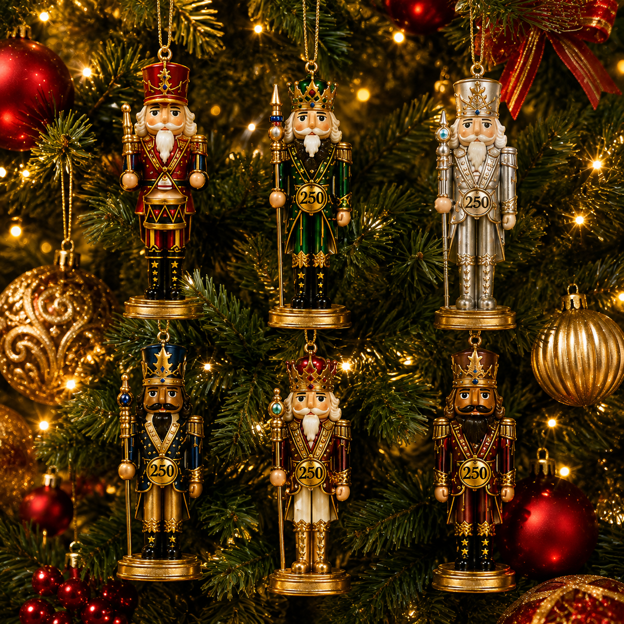 Colorful 250th Anniversary Nutcracker collection
