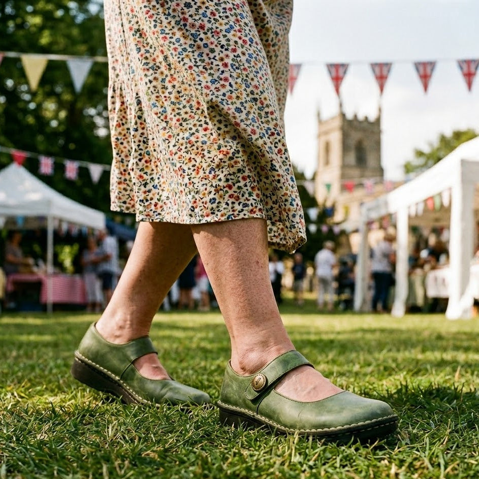 Cushioned Comfort Mary Jane Shoe