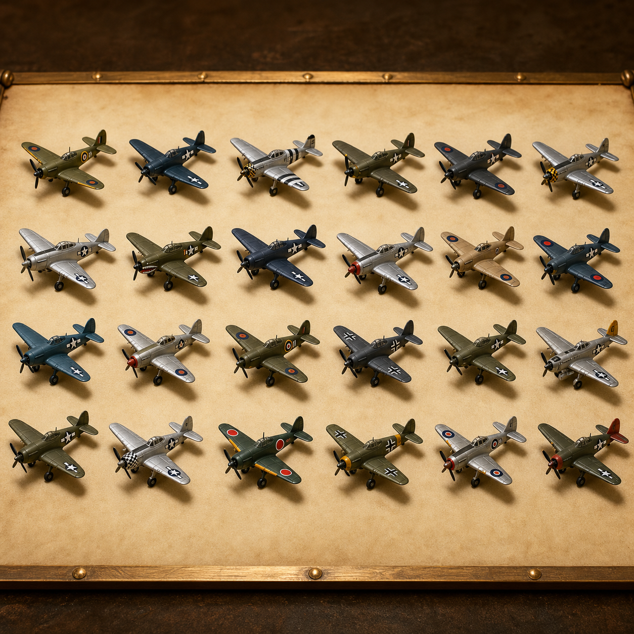 2026 Aircraft Advent Calendar – World War II Plane Collection Christmas display