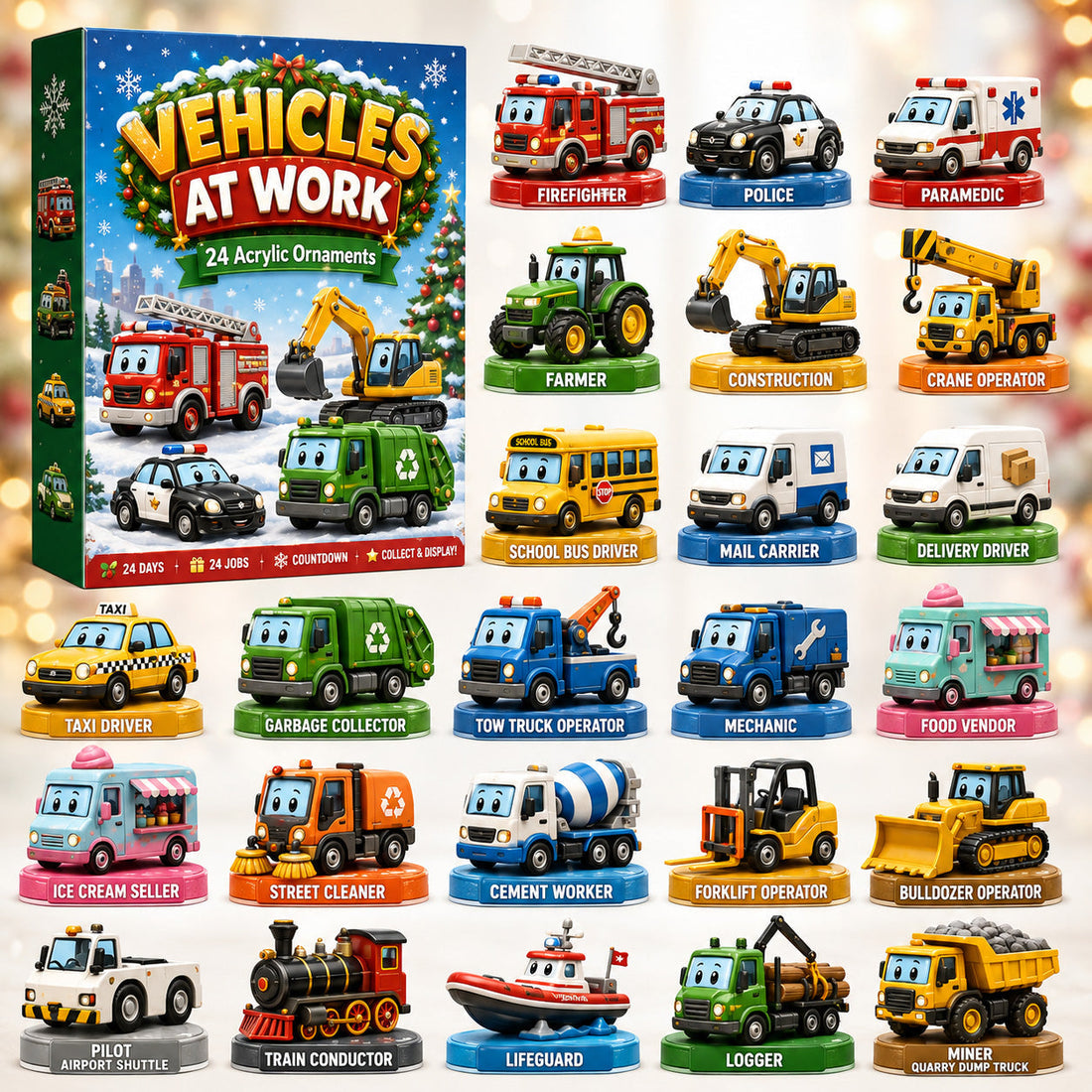 Vehicles At Work Advent Calendar