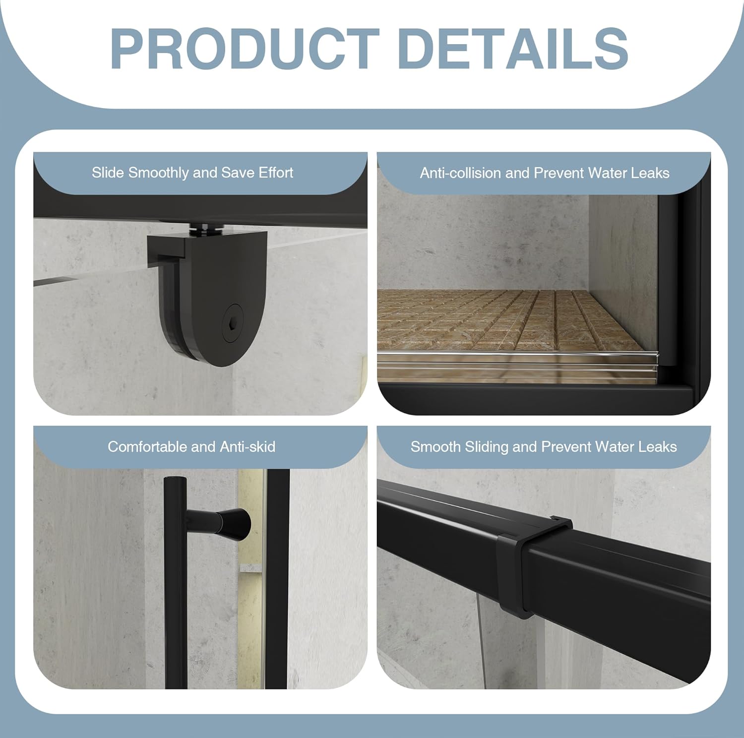 Frameless Sliding Door