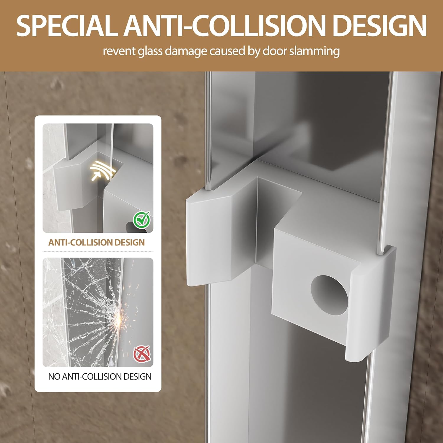 Bathtub Shower Door Sliding Glass