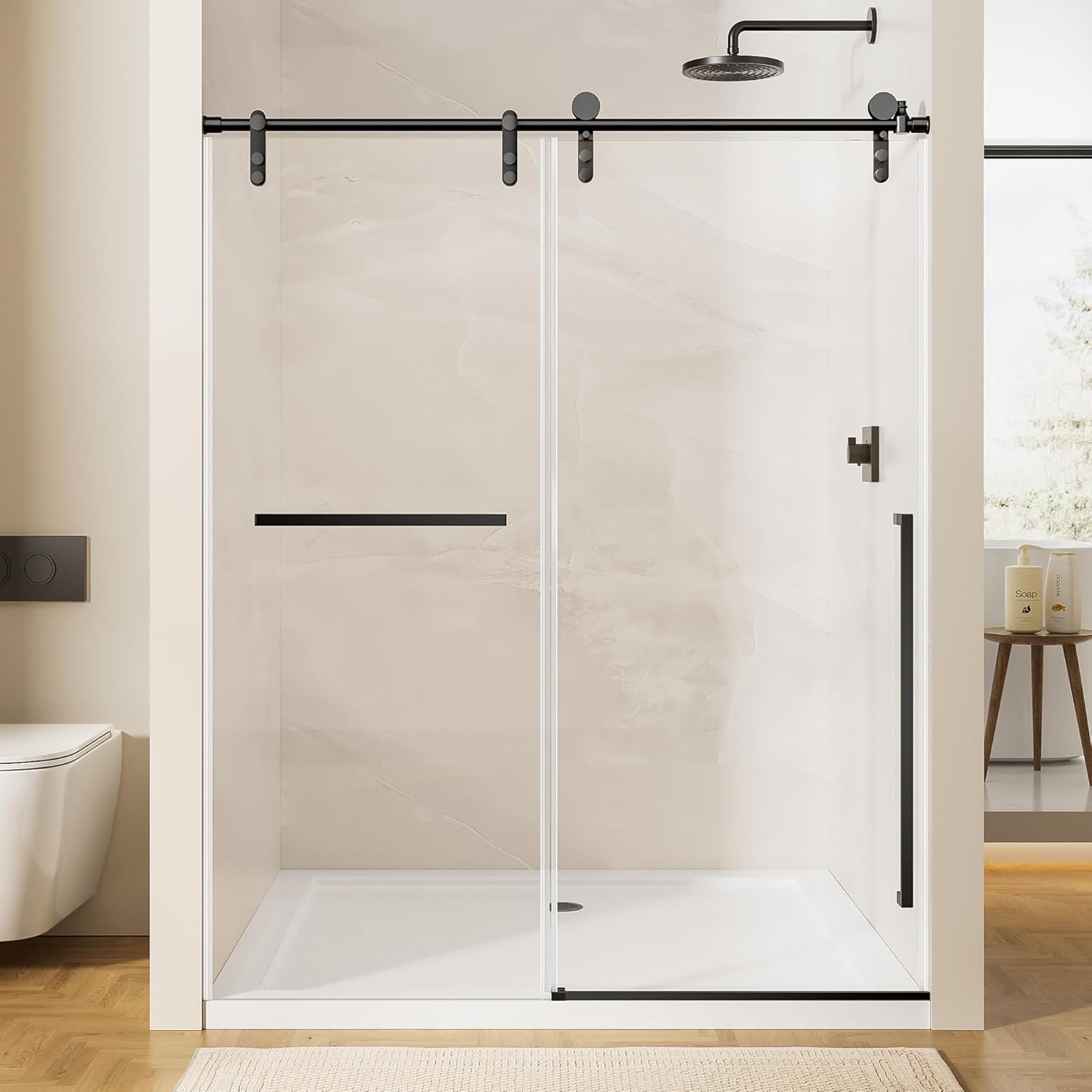 Frameless Sliding Shower Door