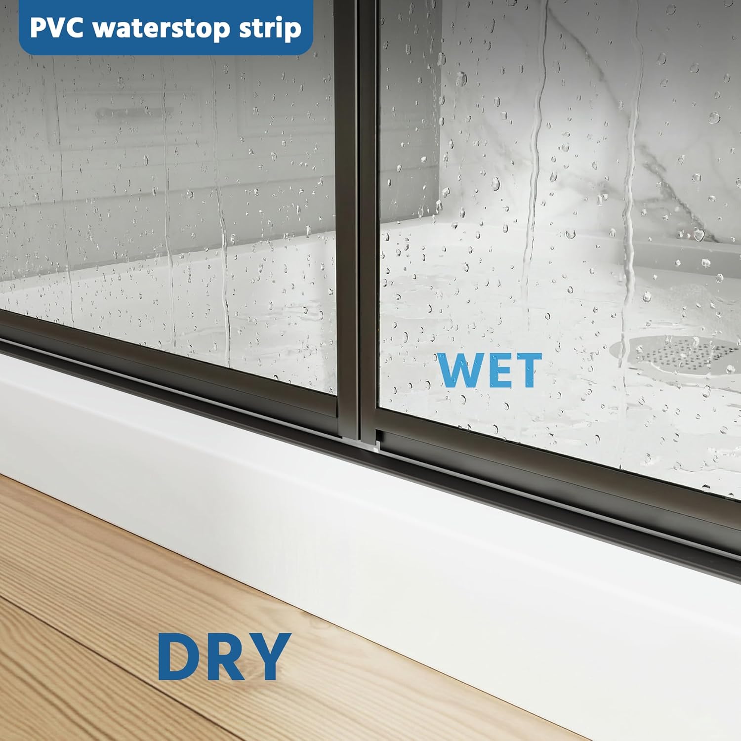 Pivot Swing Glass Shower Door