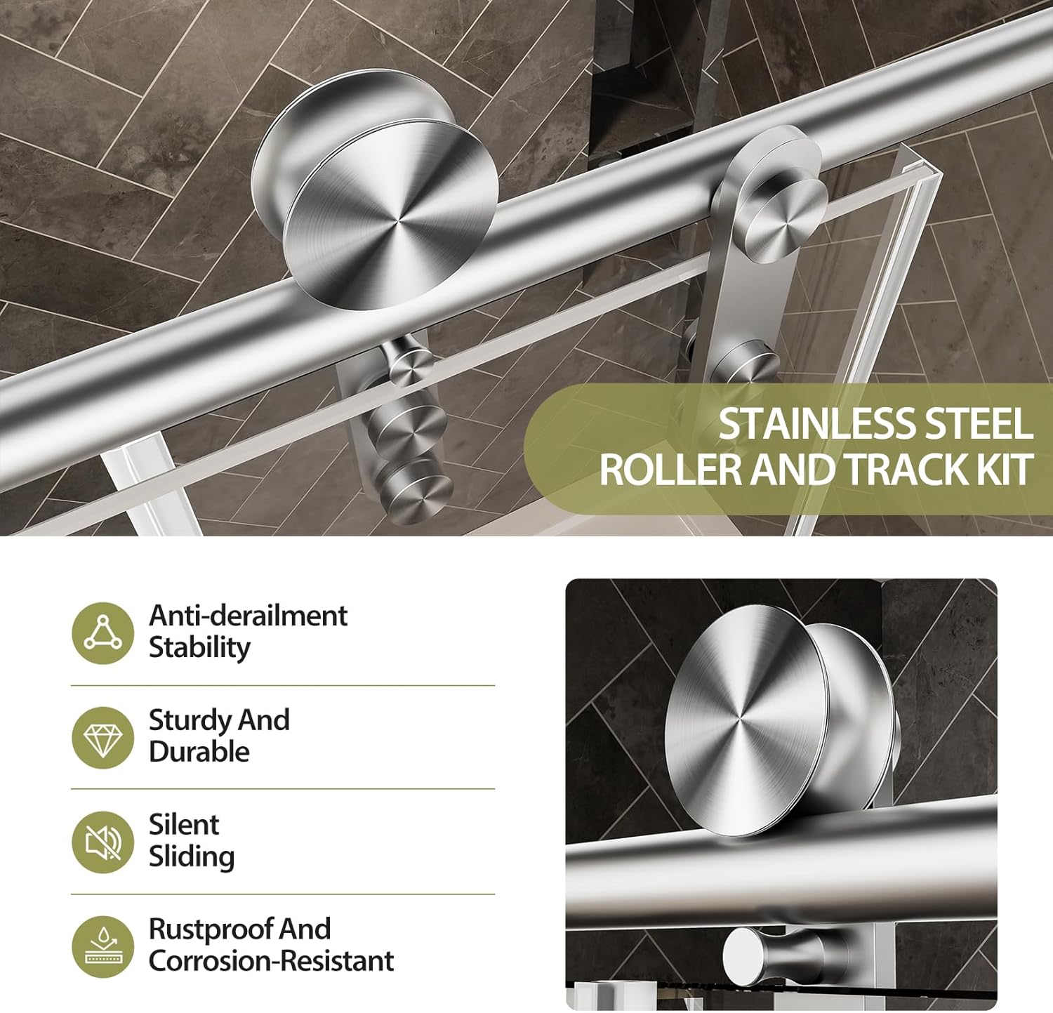 Frameless Sliding Shower Door