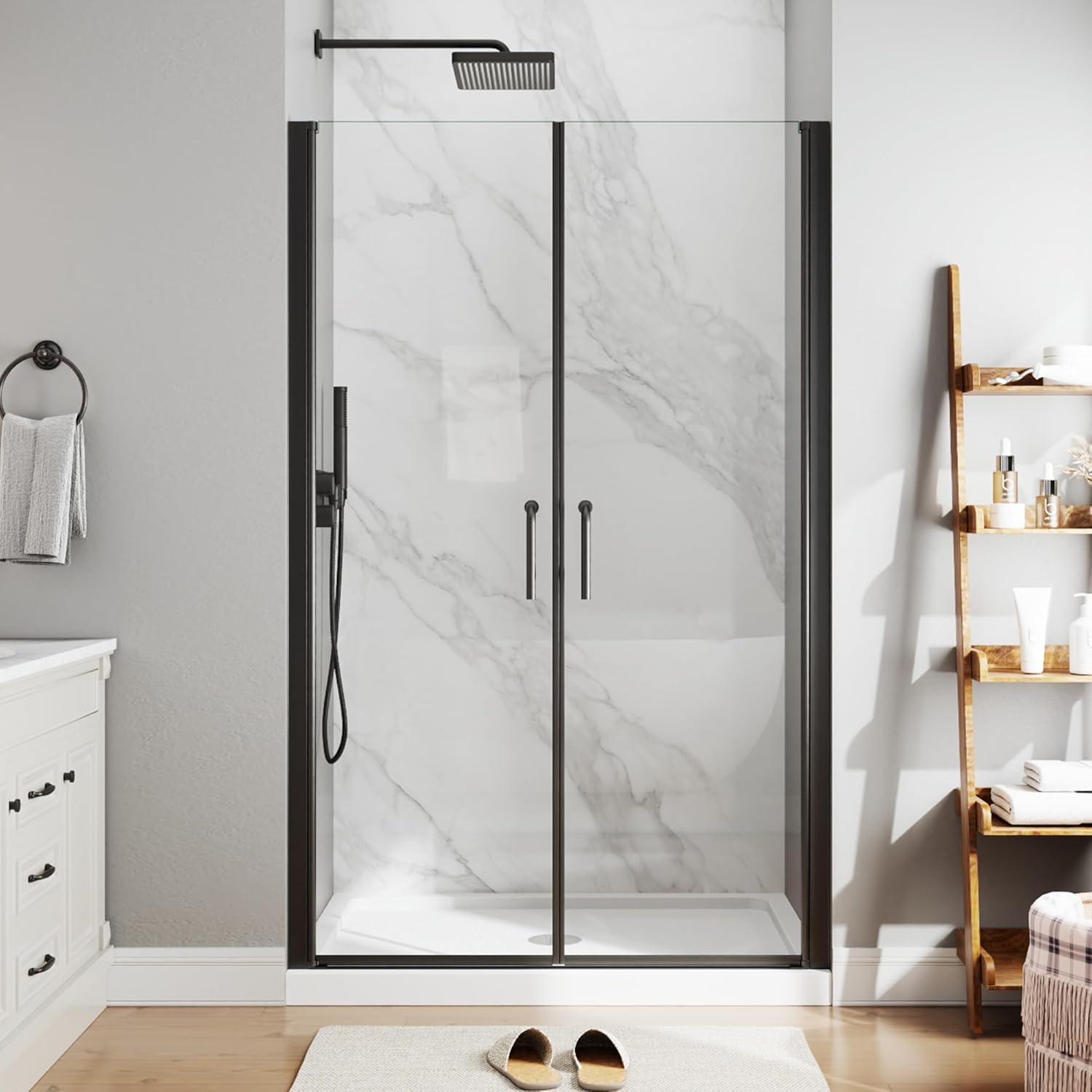 Pivot Swing Glass Shower Door