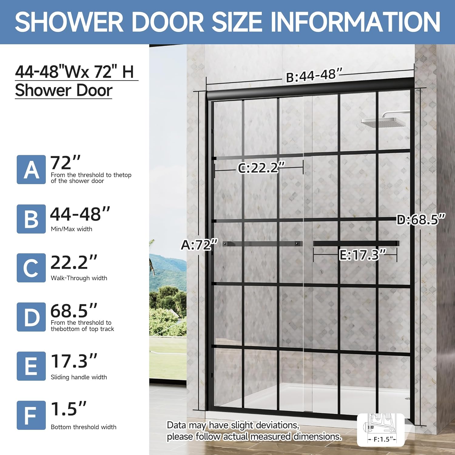 Sliding Glass Shower Doors