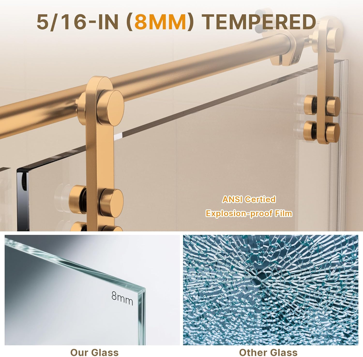 Frameless Shower Door