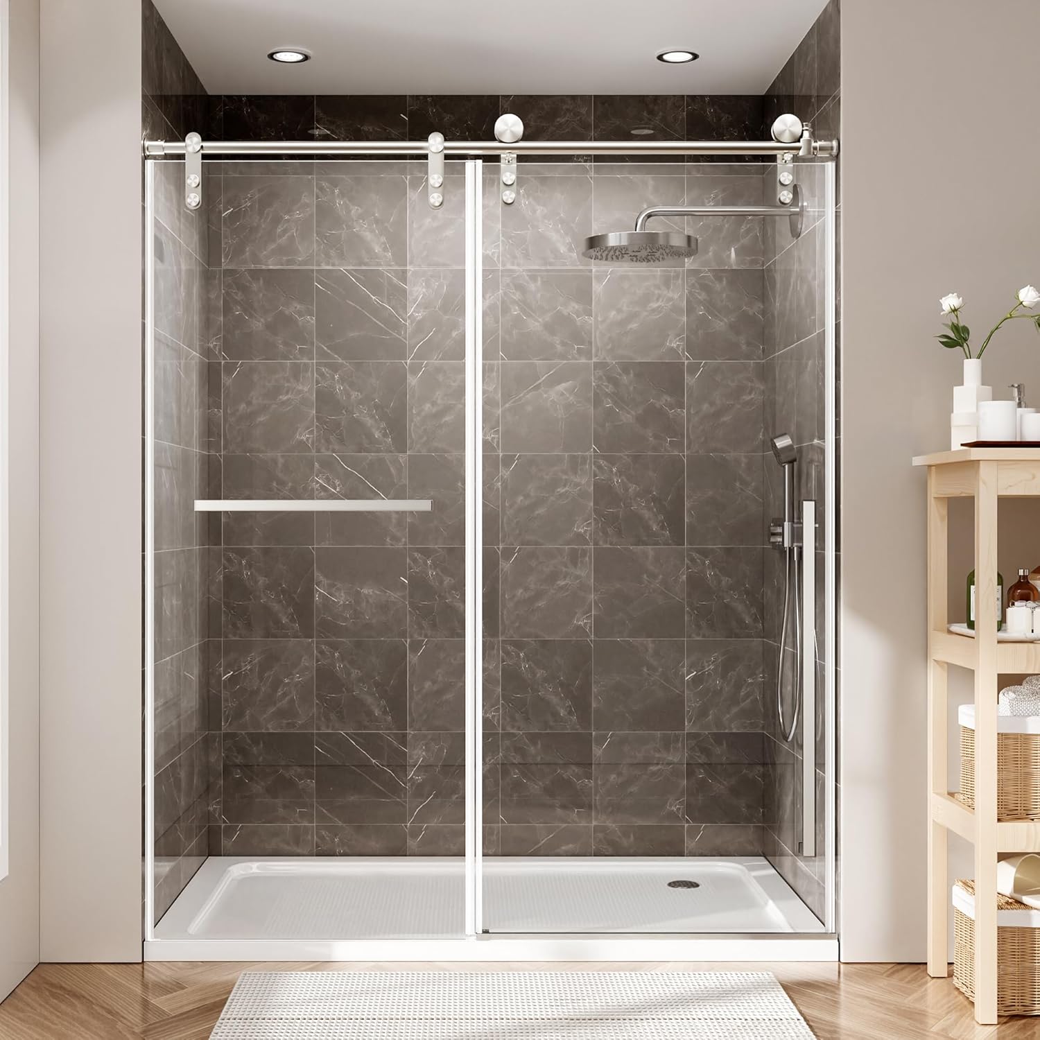 Frameless Sliding Shower Door