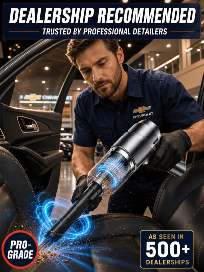 Wireless Charging Portable Car Vacuum Cleaner
