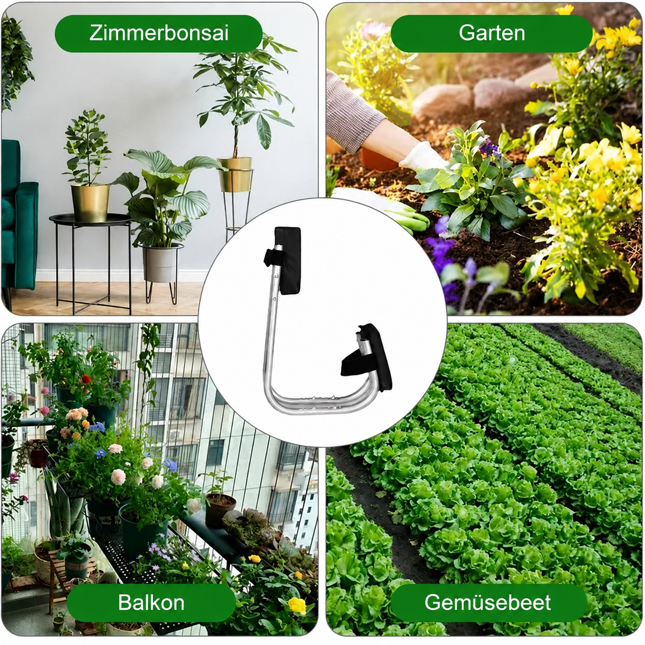 [Copy]Ergonomischer tragbarer Gartenstuhl – Beinschiene mit Knieschutz & Knöchelunterstützung für die Garten- und Feldarbeit