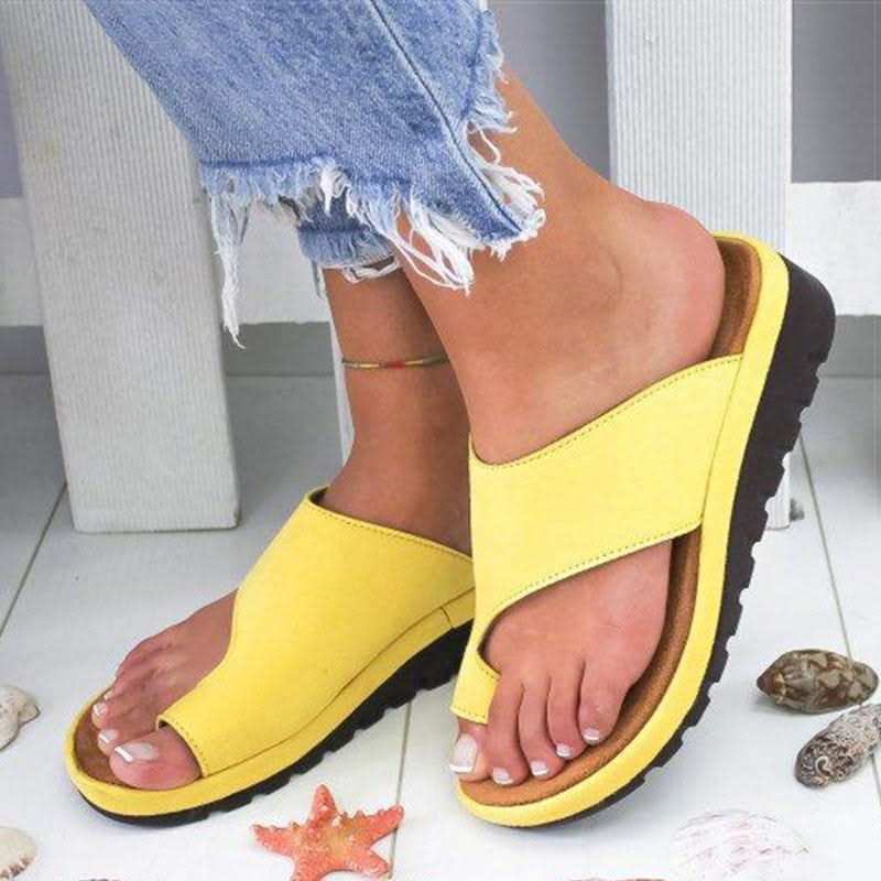 HexoBunion™ Orthopedic Bunion Corrector Sandals, Comfort Non-slip Flat Foot Support Shoes